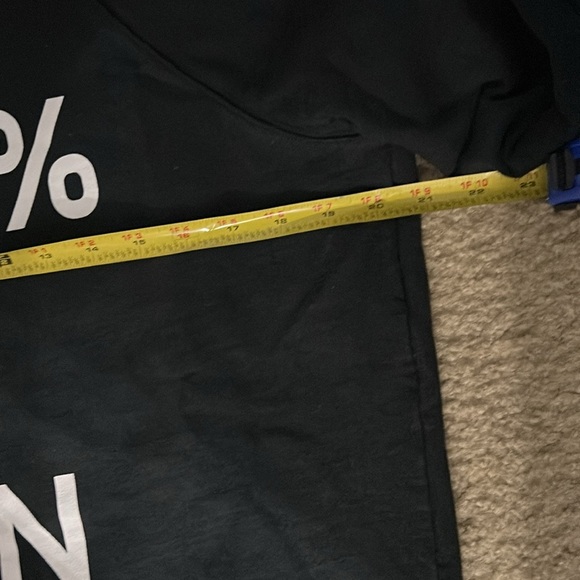 NWOT Everlane The 100% Human Typography Sweatshirt Black Size M - Picture 5 of 8